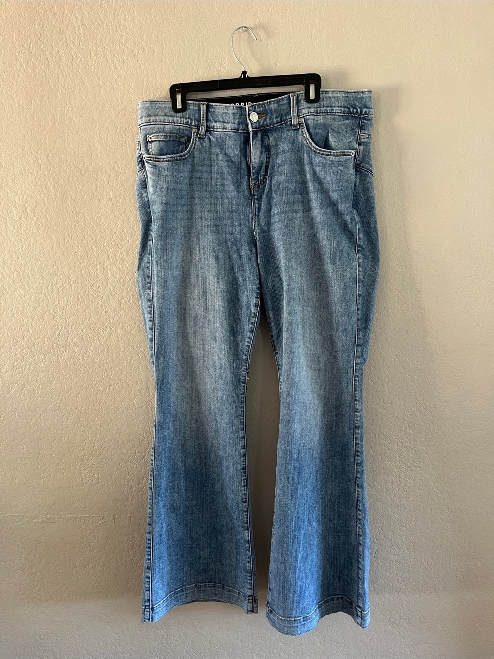 torrid Light Blue Flare Jeans - Wide Leg Denim